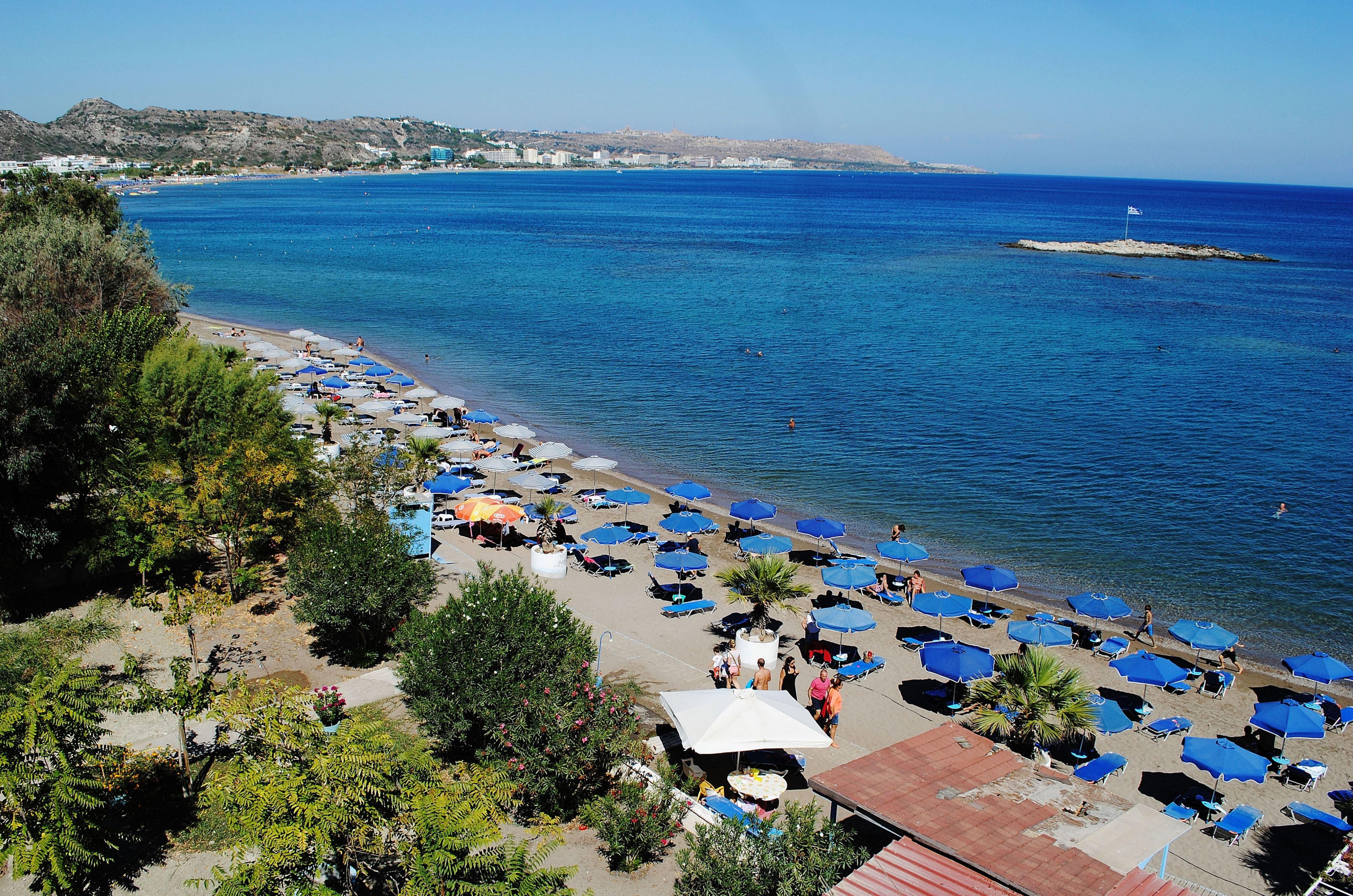 Lido Star Beach Hotel Faliraki Buitenkant foto