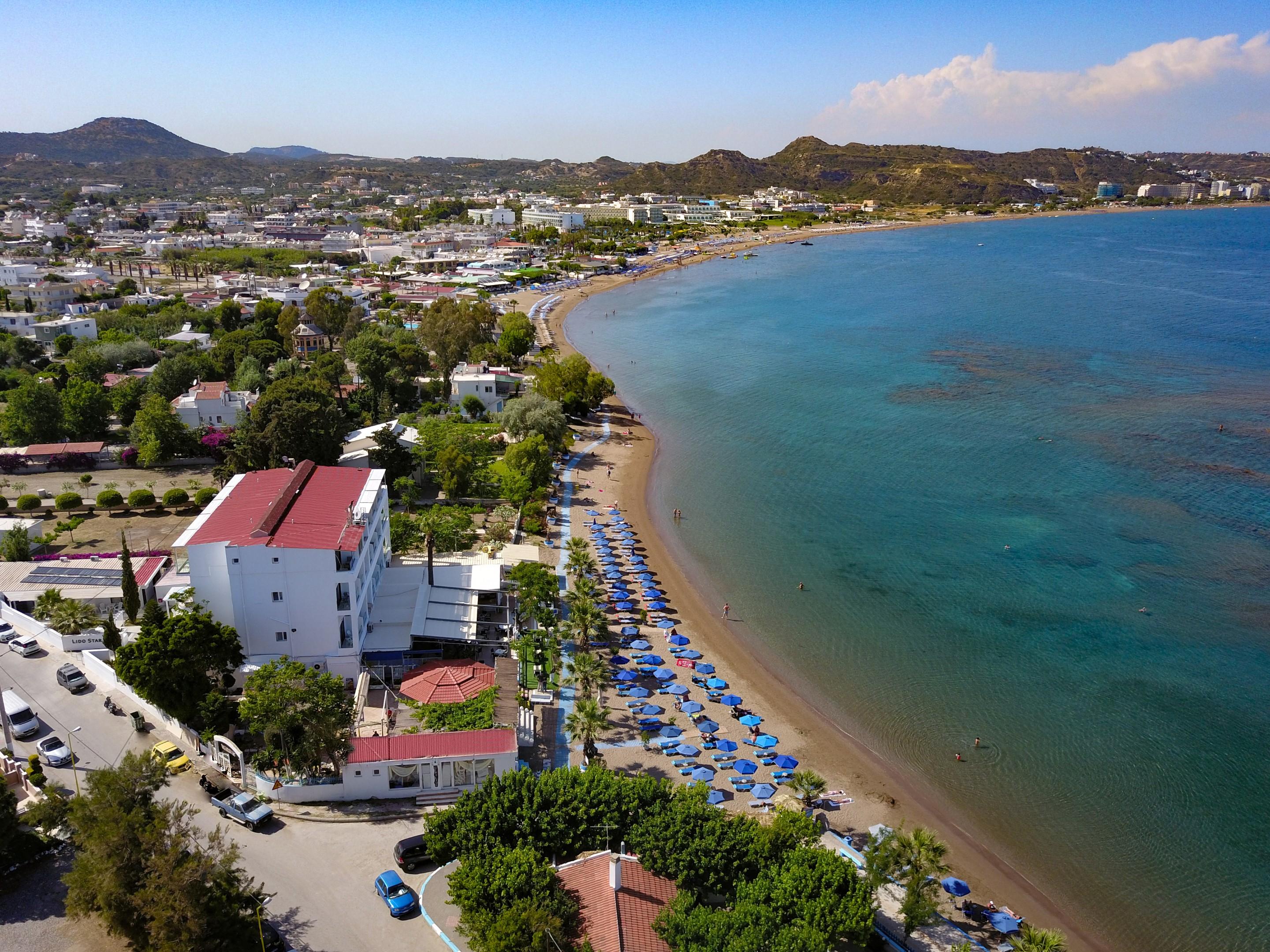 Lido Star Beach Hotel Faliraki Buitenkant foto